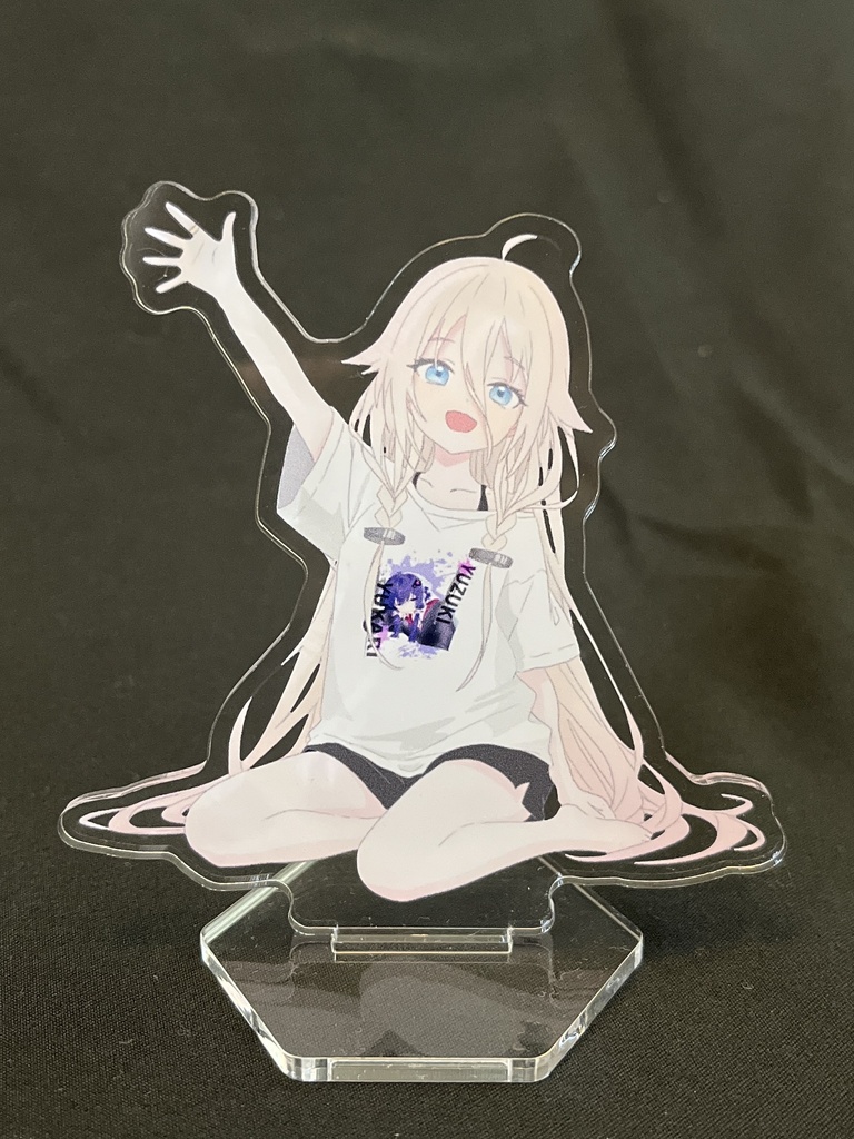 IAちゃんのアクリルスタンド(結月ゆかりさんTシャツ着用)