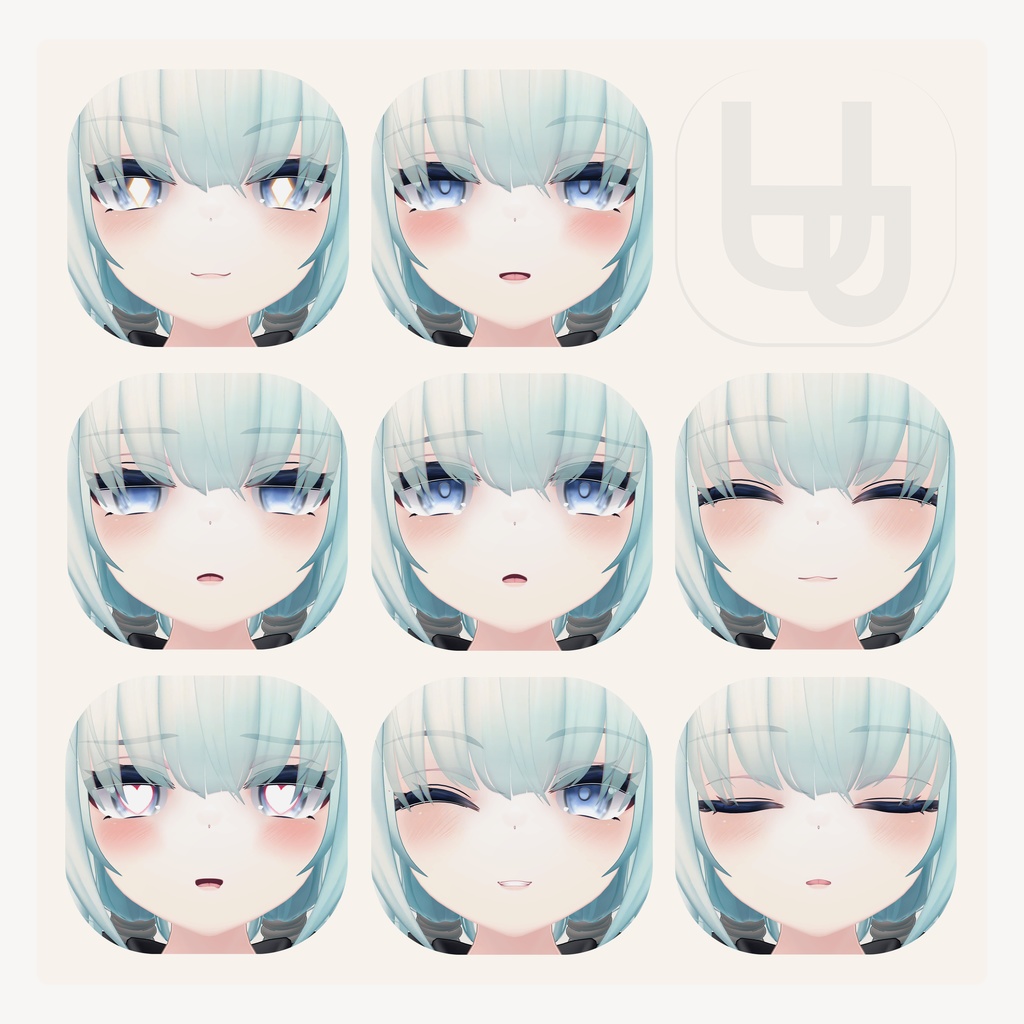 梅雨(TSUYU)【オリジナル3Dモデル】