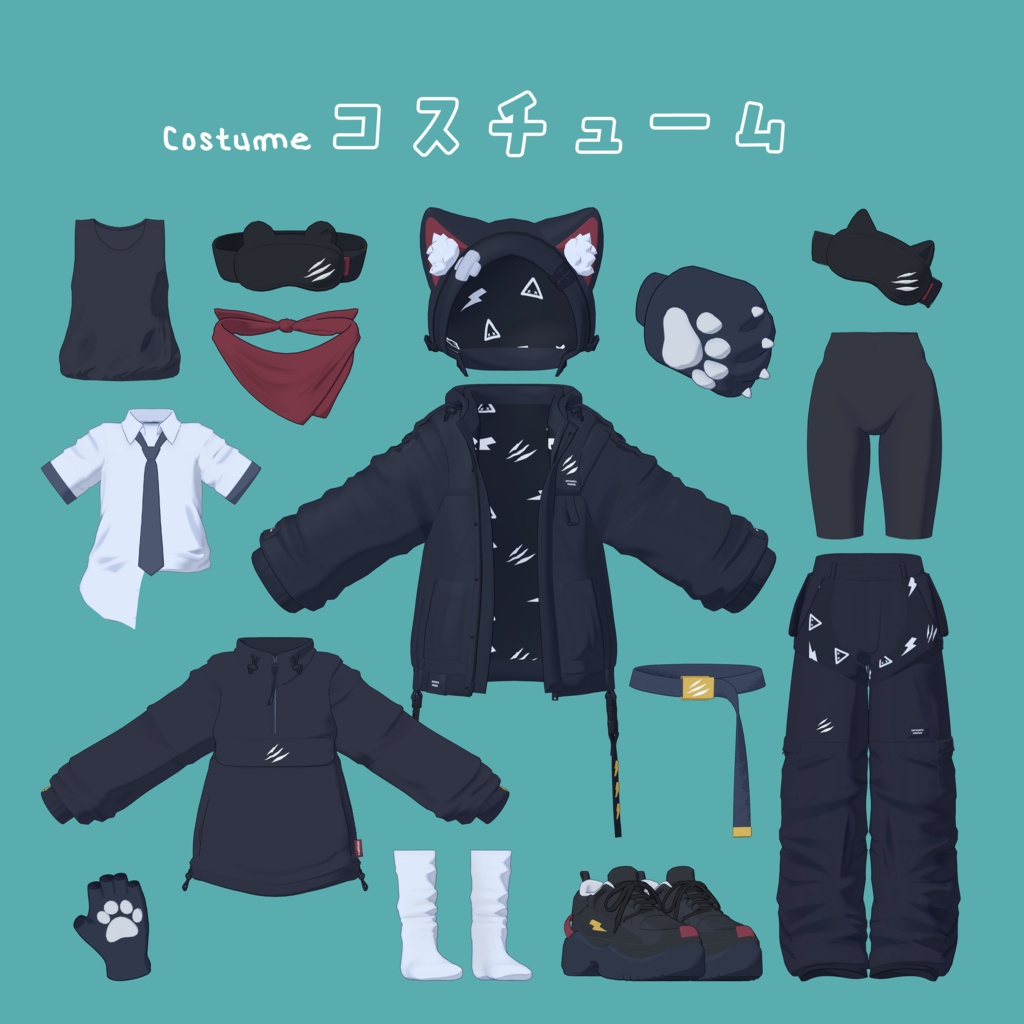 れう LEU / オリジナル3Dモデル