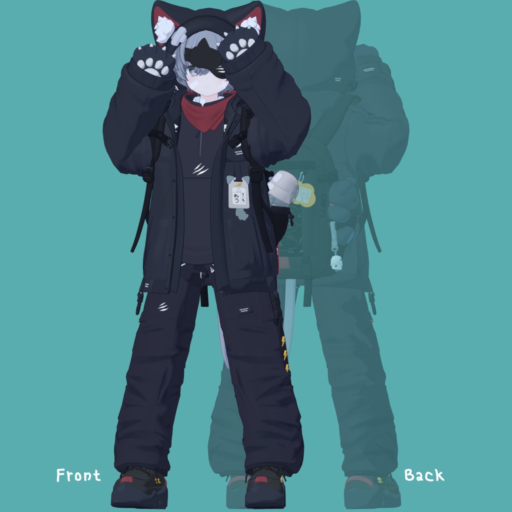 れう LEU / オリジナル3Dモデル