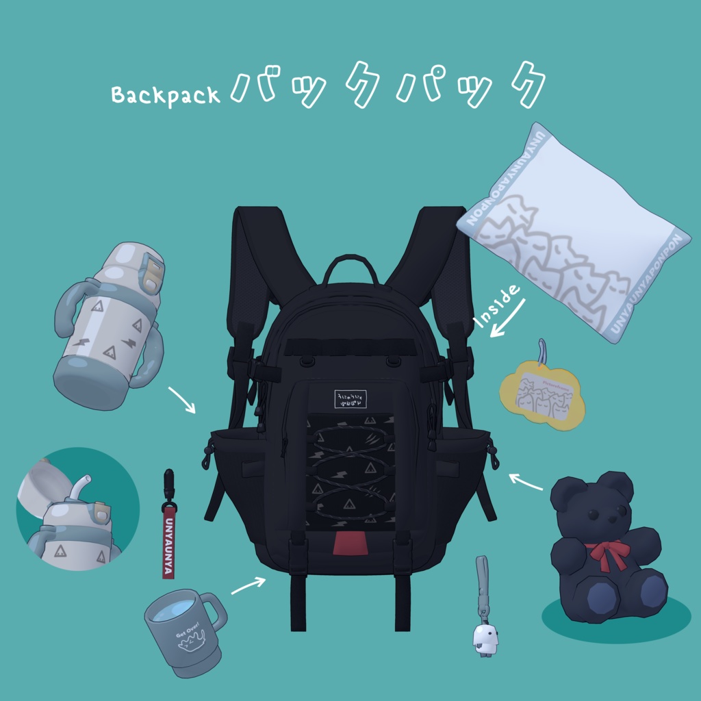 れう LEU / オリジナル3Dモデル