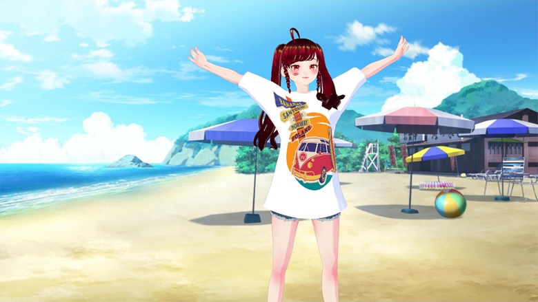 'Adventure' Oversized Graphic Shirt (White)