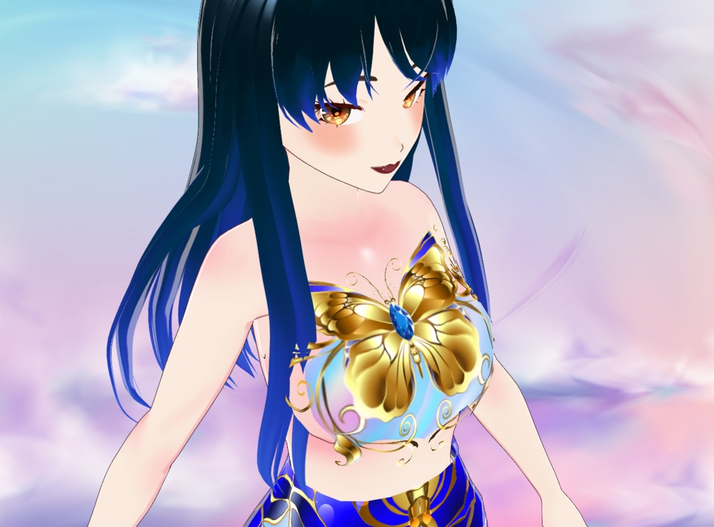 Butterfly Fairy Dress (Vroid Clothing Texture)