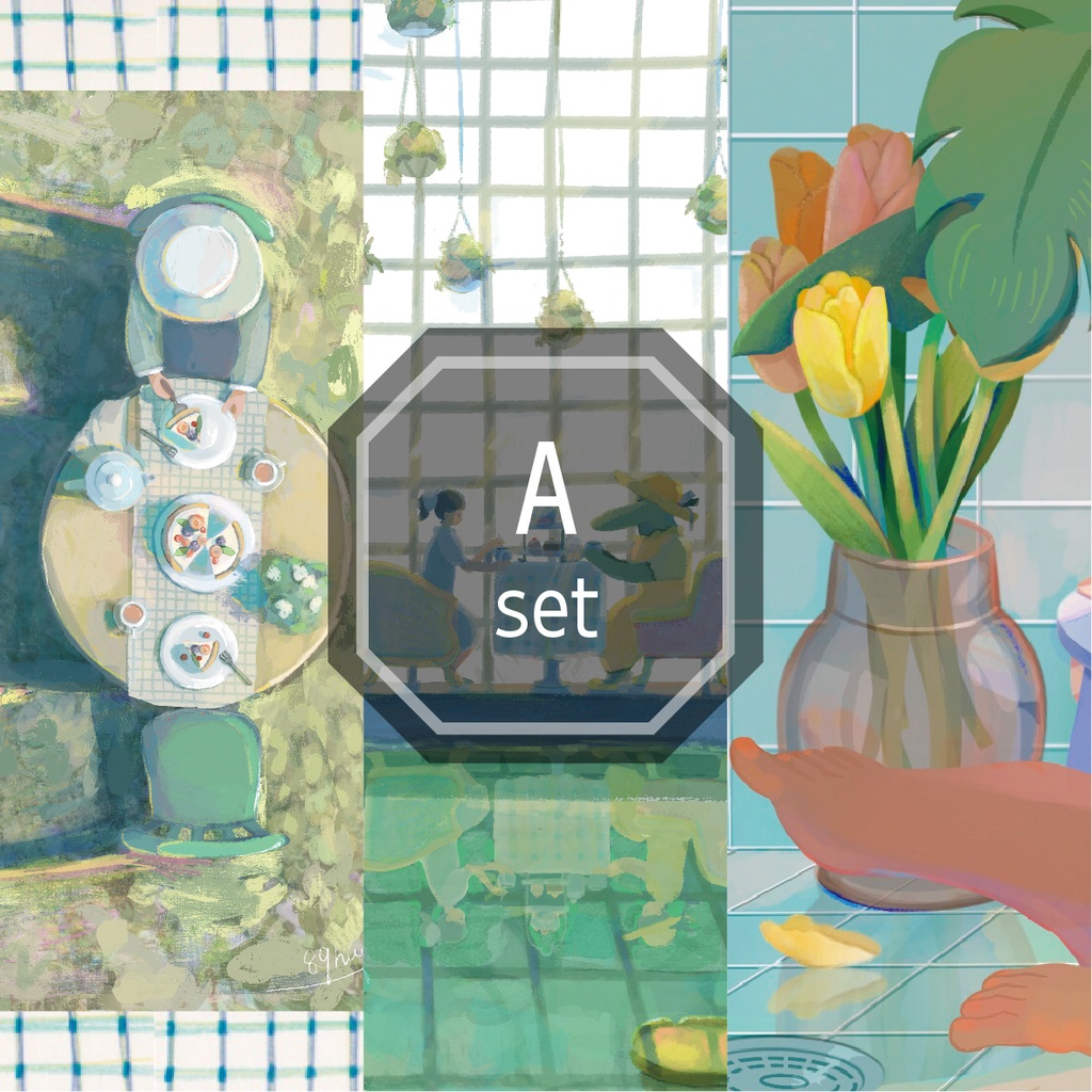ポストカード　Aセット　￥400