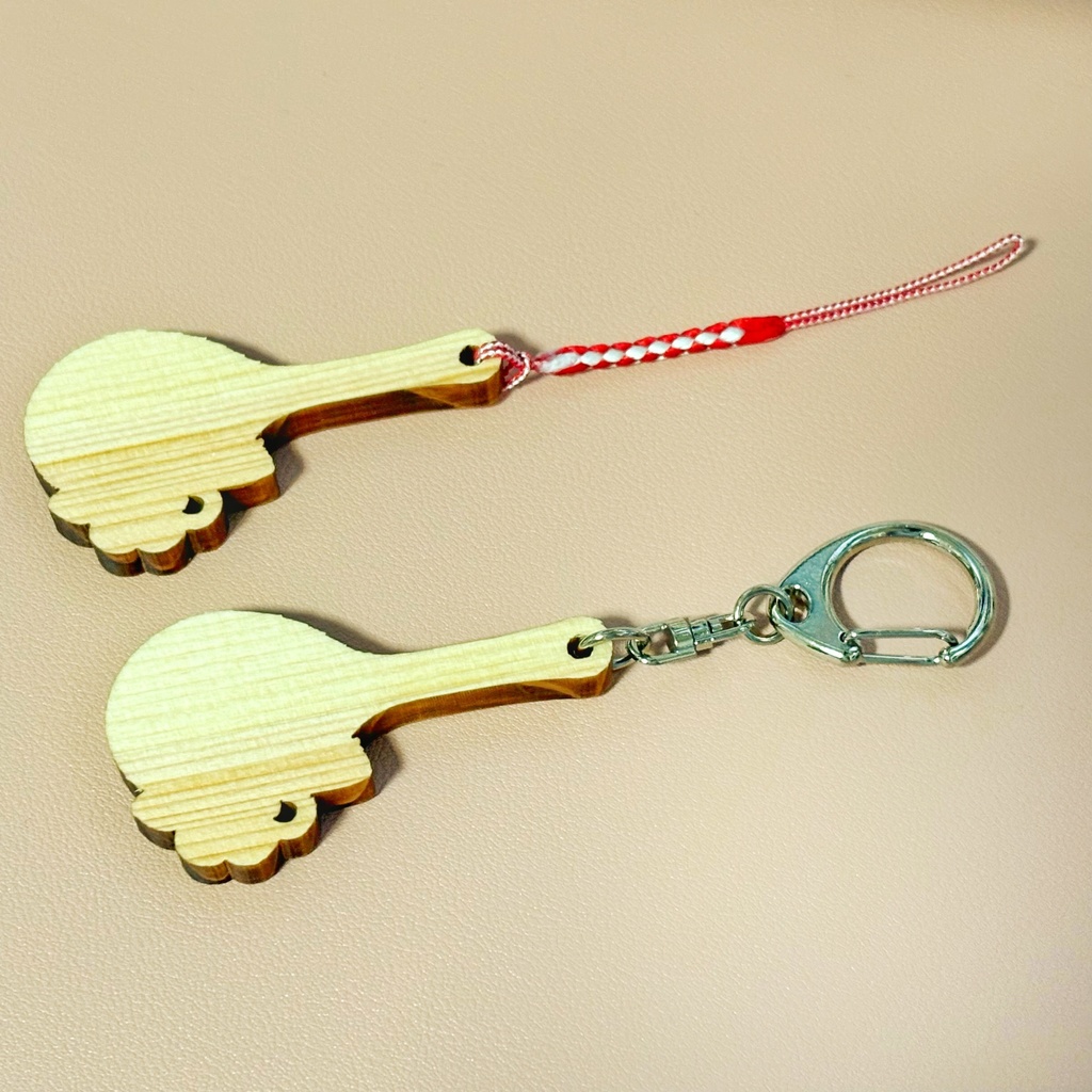 しゃもじのしゃもじストラップ