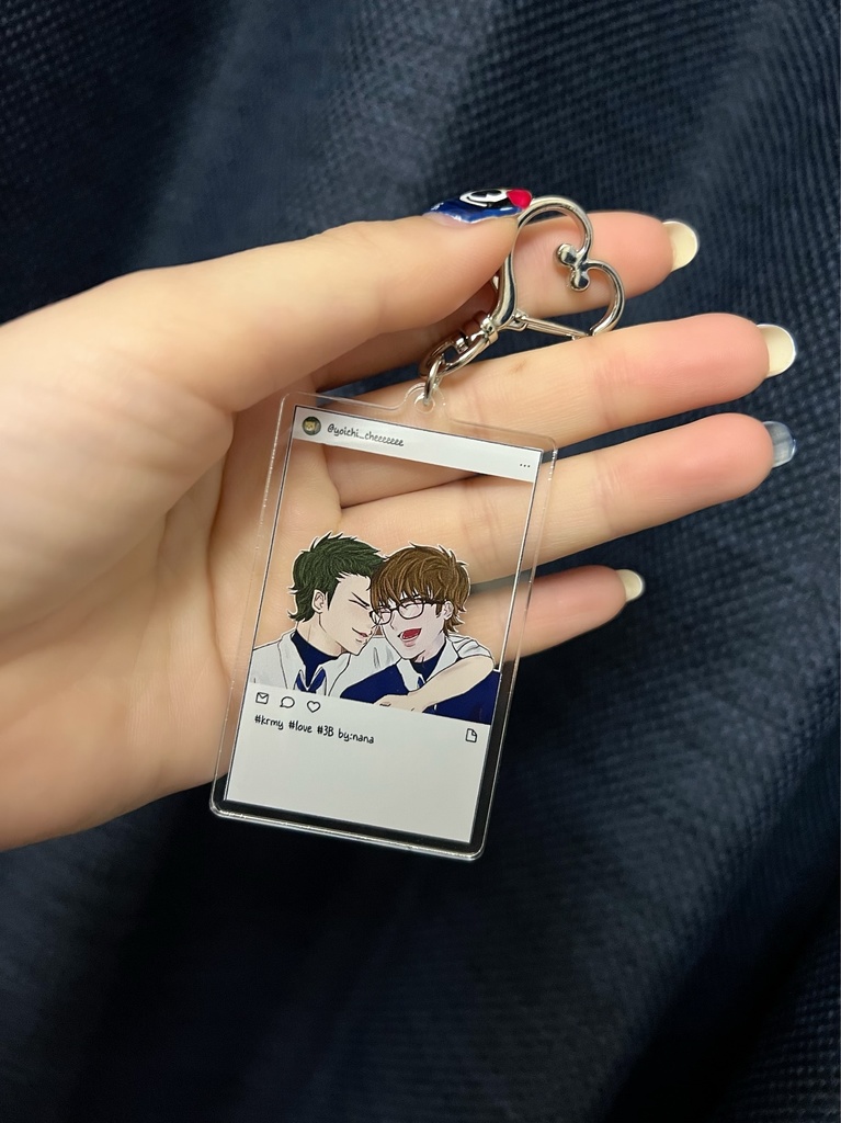 倉御イン●タ風アクキー