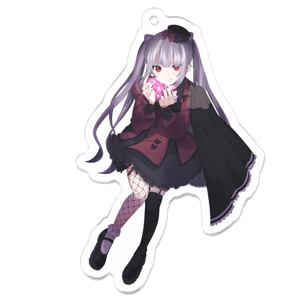 紗々羅1周年記念アクリルキーホルダー(等身)