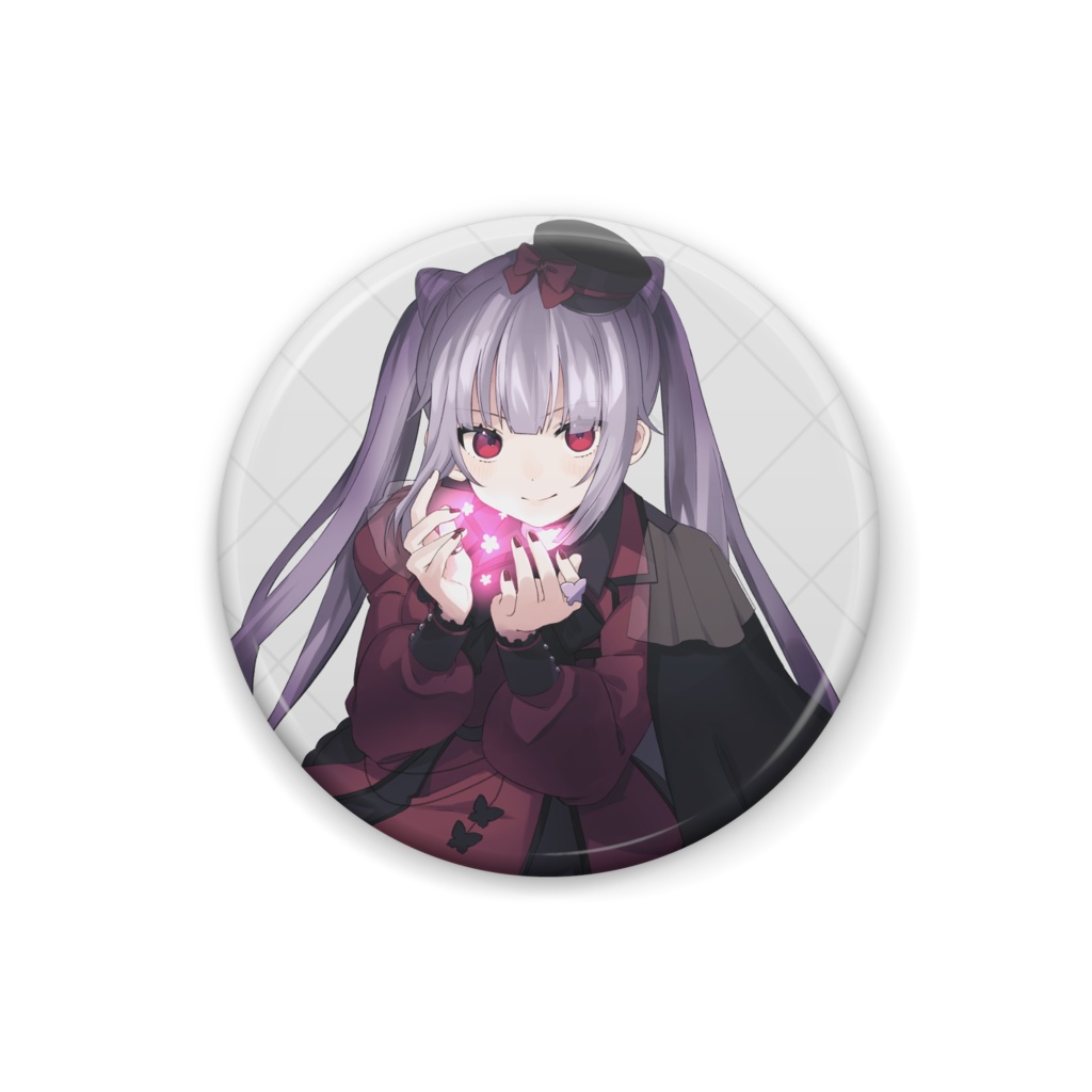紗々羅1周年記念缶バッチver.1