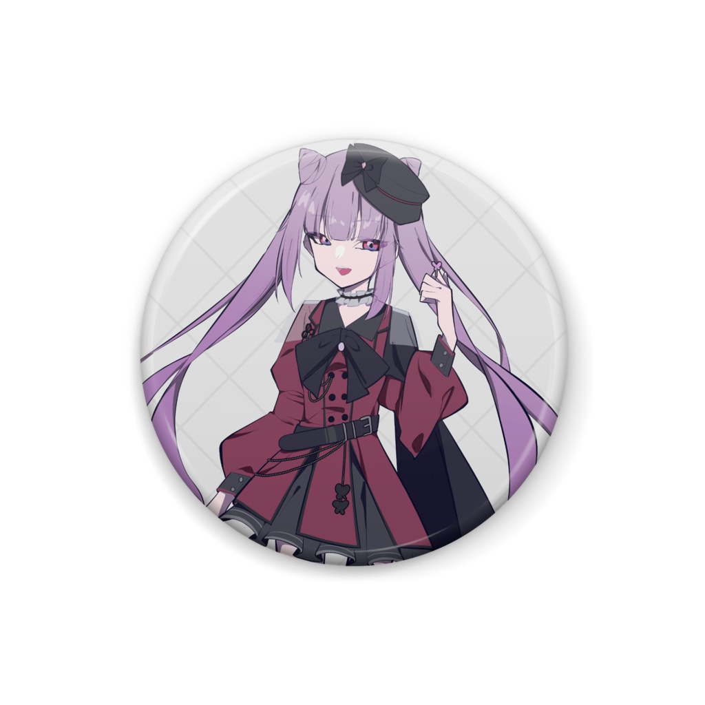 紗々羅1周年記念缶バッチvev.2