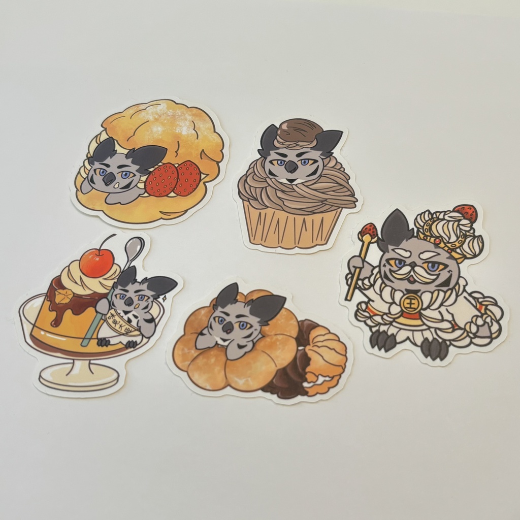 【10セット限定】スイーツパラダイスなアポロちゃん　ステッカーセット