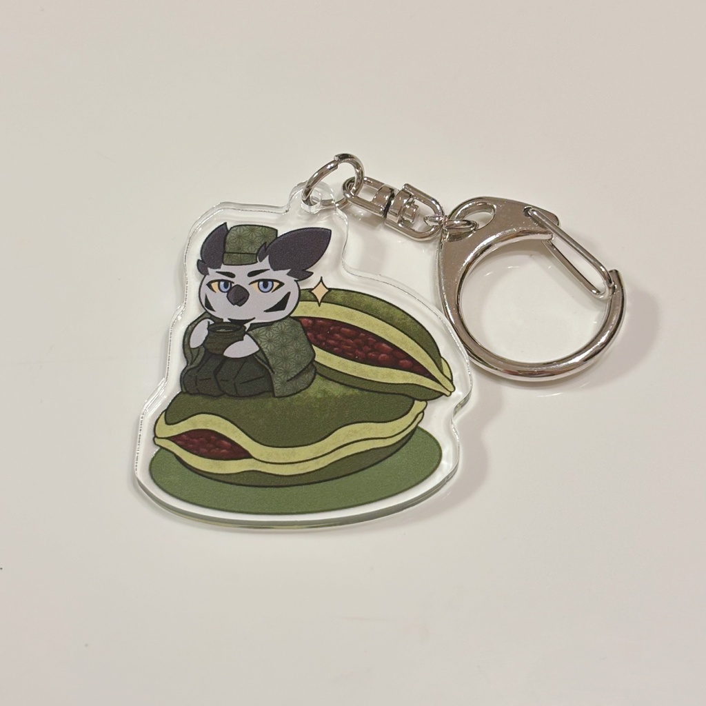 抹茶なアポロちゃん　アクリルキーホルダー
