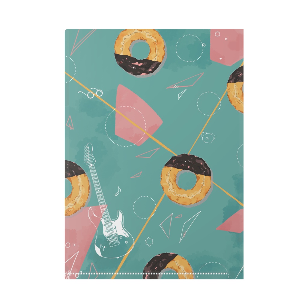 ドーナツクリアファイル