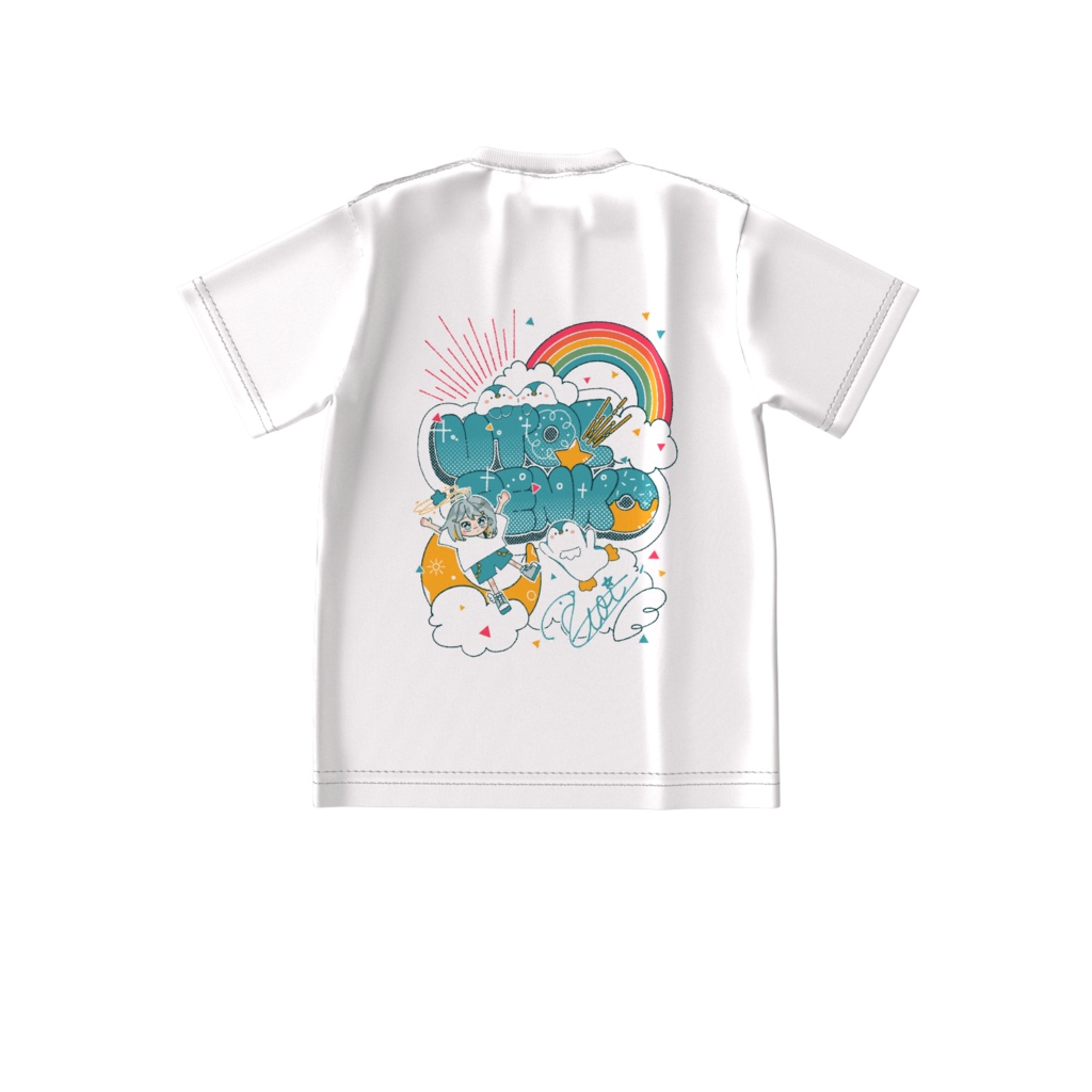 ゆるうとぺんTシャツ（ビッグシルエット・背面印刷）