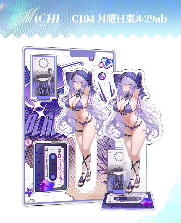 【在庫あり】夢の水着アクリルフィギュア 崩壊スターレイル