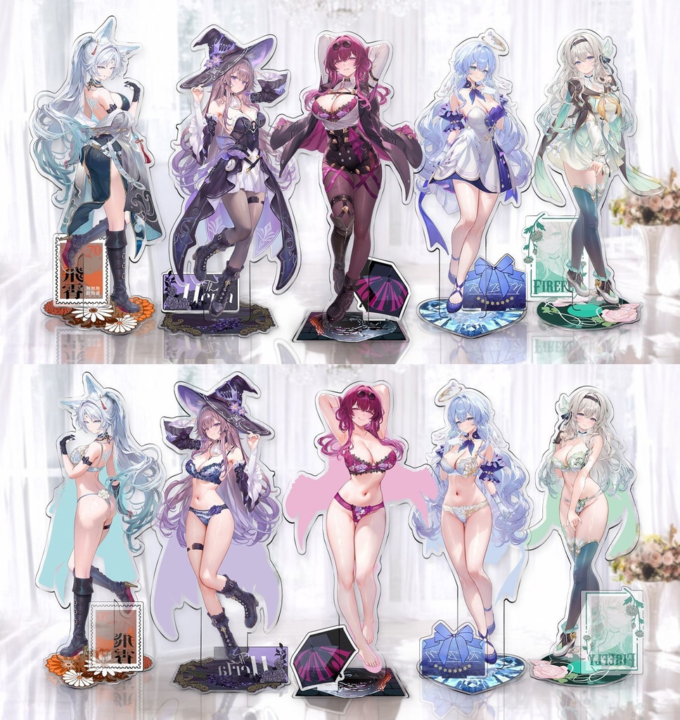 【在庫あり】夢の下着スタンドセット (二面) 崩壊スターレイル