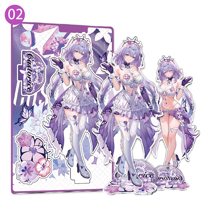 【C106 予約通販 】永劫の水着 アクリルフィギュア (二面) 崩壊スターレイル