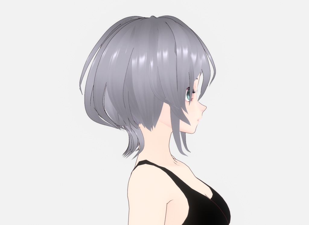 【ヘアプリセットVroidデータ】ウルフカット