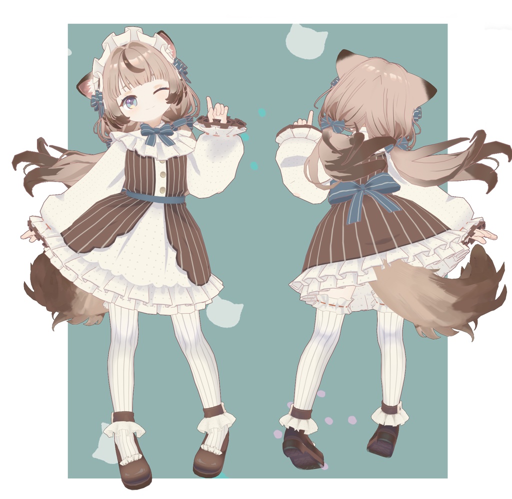 Azuki (オリジナル3Dモデル)