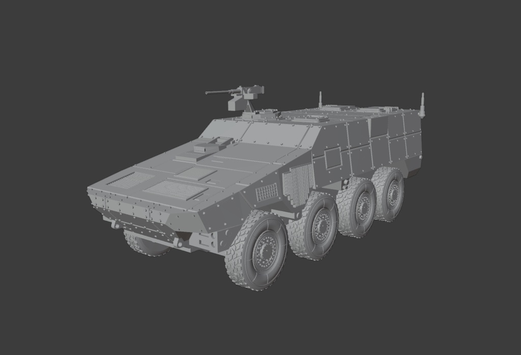 機動装甲車 MAV 3Dモデル 