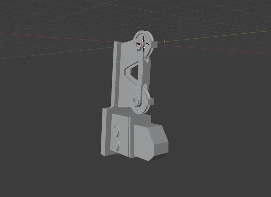 機動戦闘車 パーツセット 3Dモデル