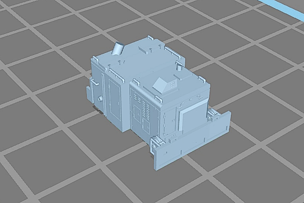 1/144 94式除染装置 3Dプリント用データ
