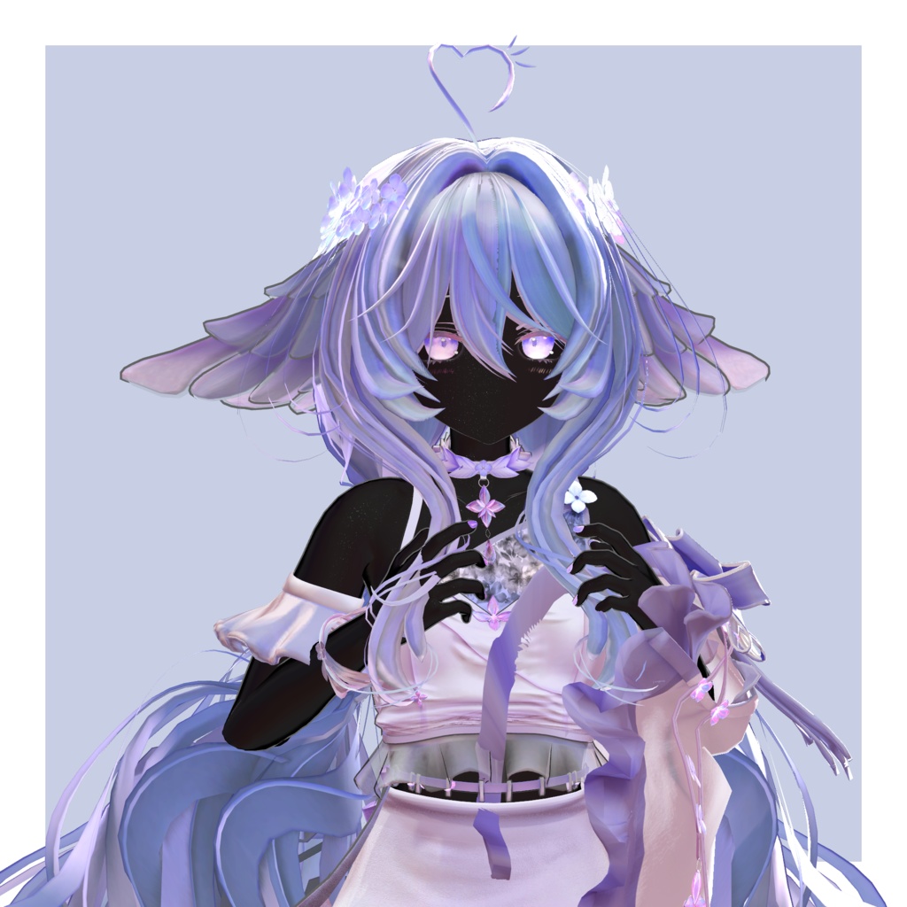 【無料】黒肌人外にするマテリアル【たゆた対応】