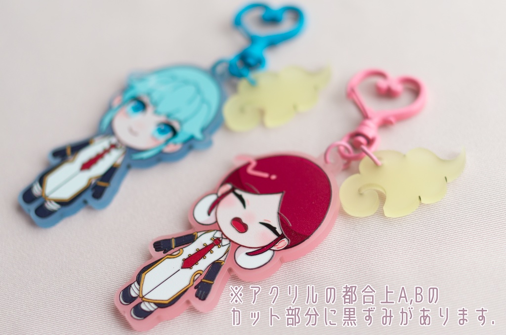 ダイカットアクキー