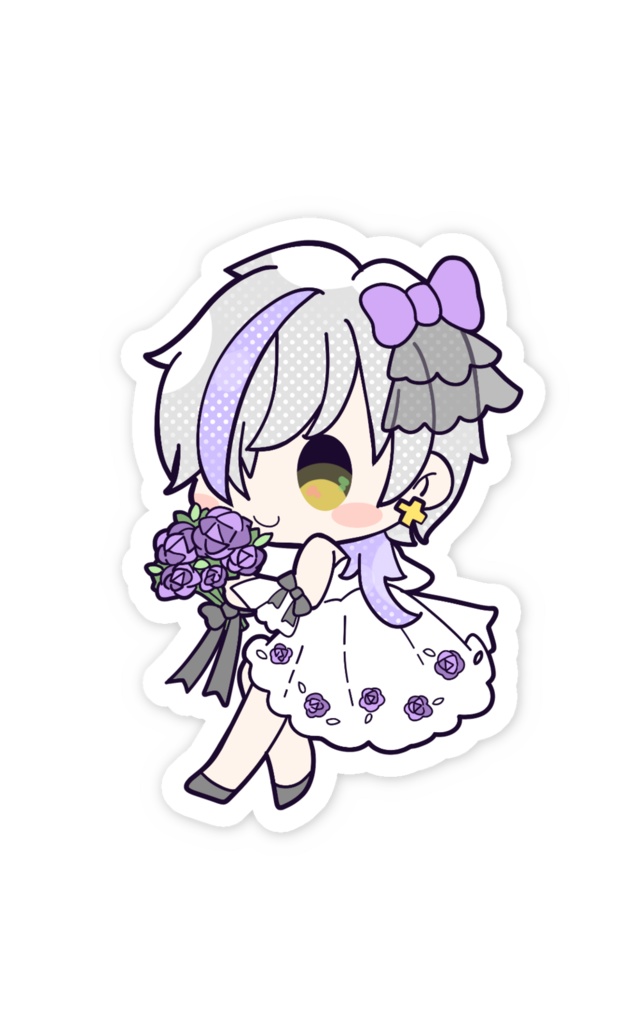 【+ICHICAFE VLIVE vol.3】ステッカー(全4種)