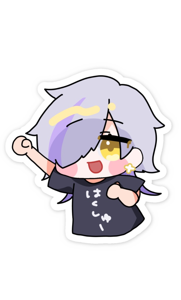 【+ICHICAFE VLIVE vol.3】ステッカー(全4種)