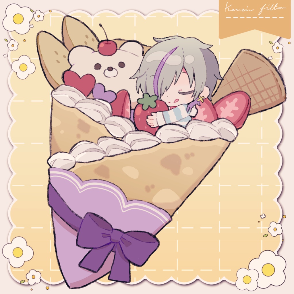 【とぅんはく生誕祭】スクエアタオル