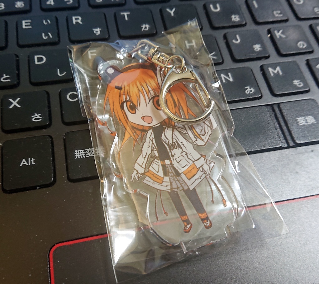 足立レイ スタンド付きアクリルキーホルダー