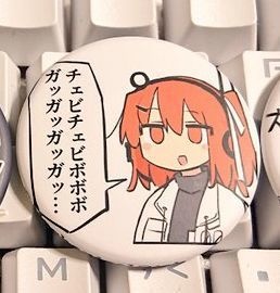 足立レイ botスタンプ缶バッジ