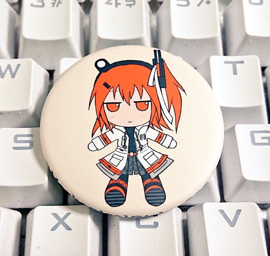 足立レイ　ぬい缶バッジ