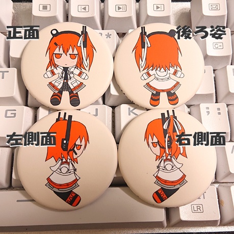 足立レイ ぬい缶バッジ