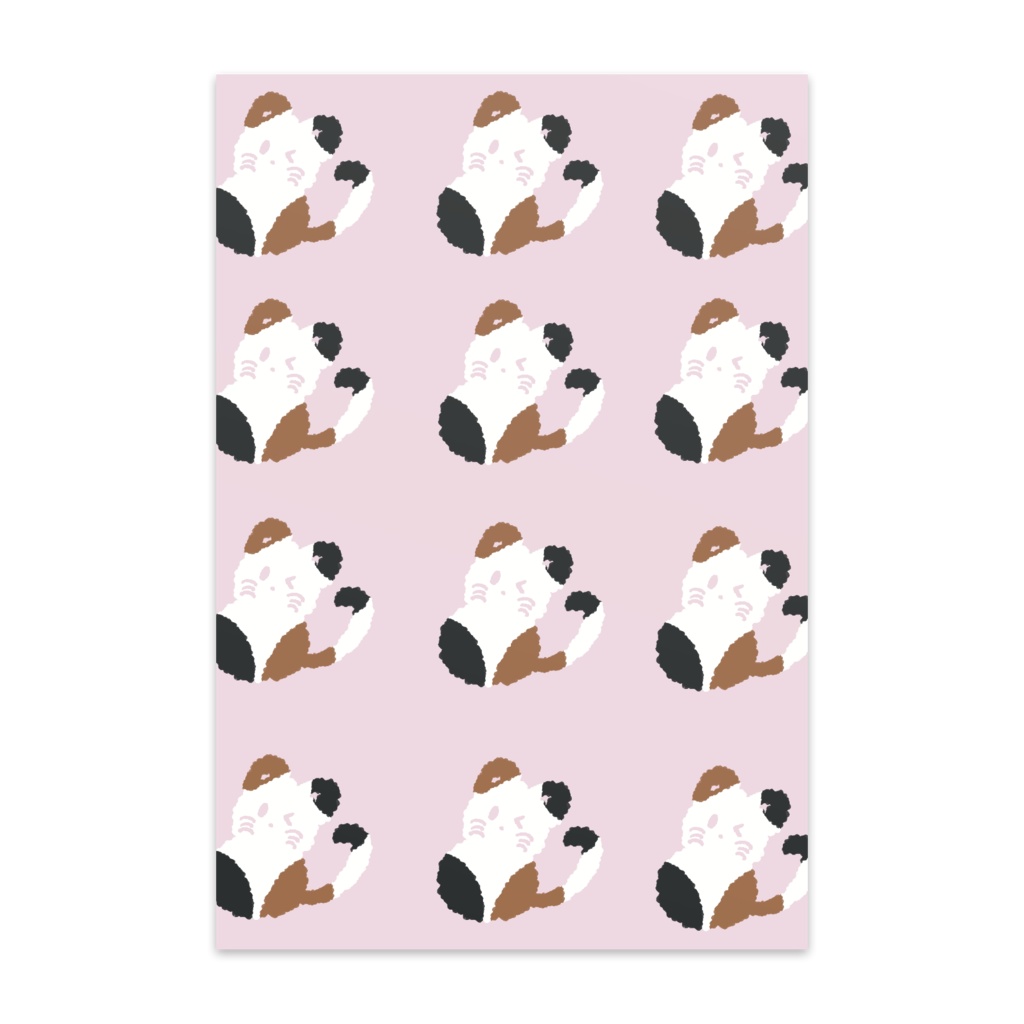 ポストカード〜三毛猫〜