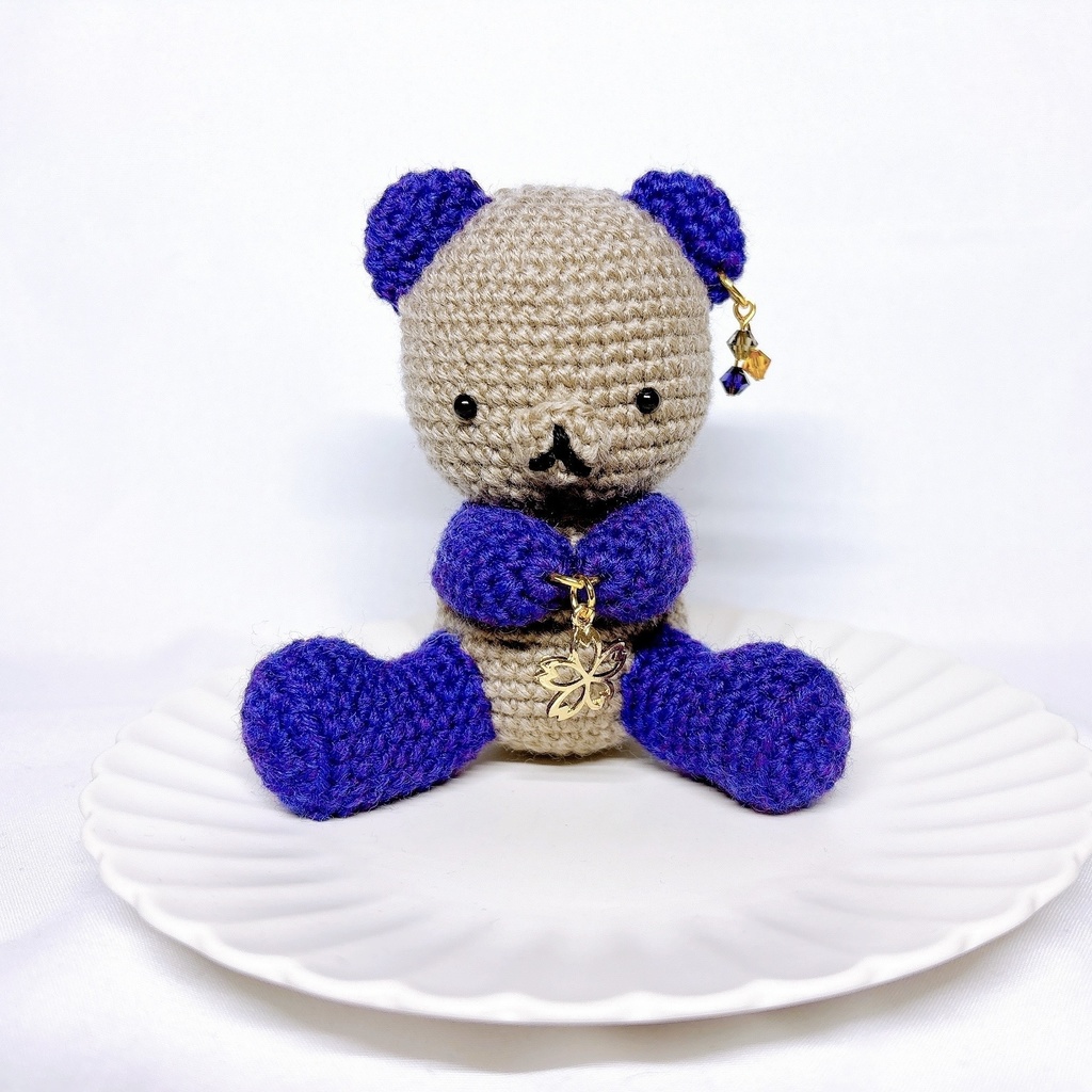 【刀剣乱舞】 くま あみぐるみ 【とうらぶ】