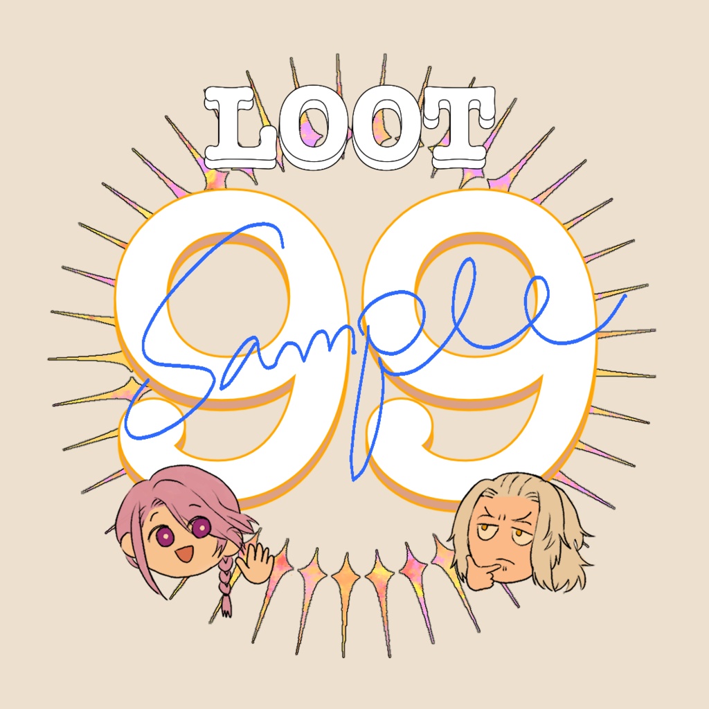 【匿名配送】ヒュトロダエウスとハーデスの眼鏡拭き&ペーパーコースター