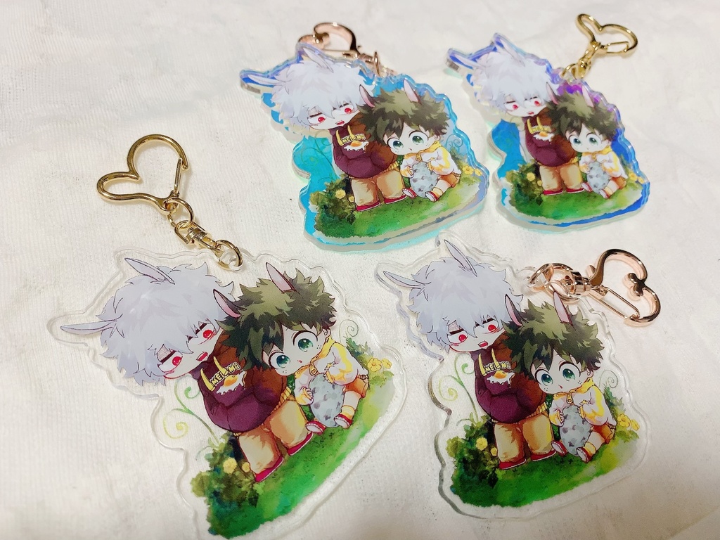 死出アクリルキーホルダー