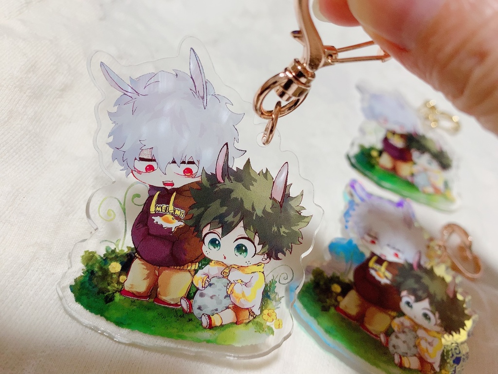 死出アクリルキーホルダー