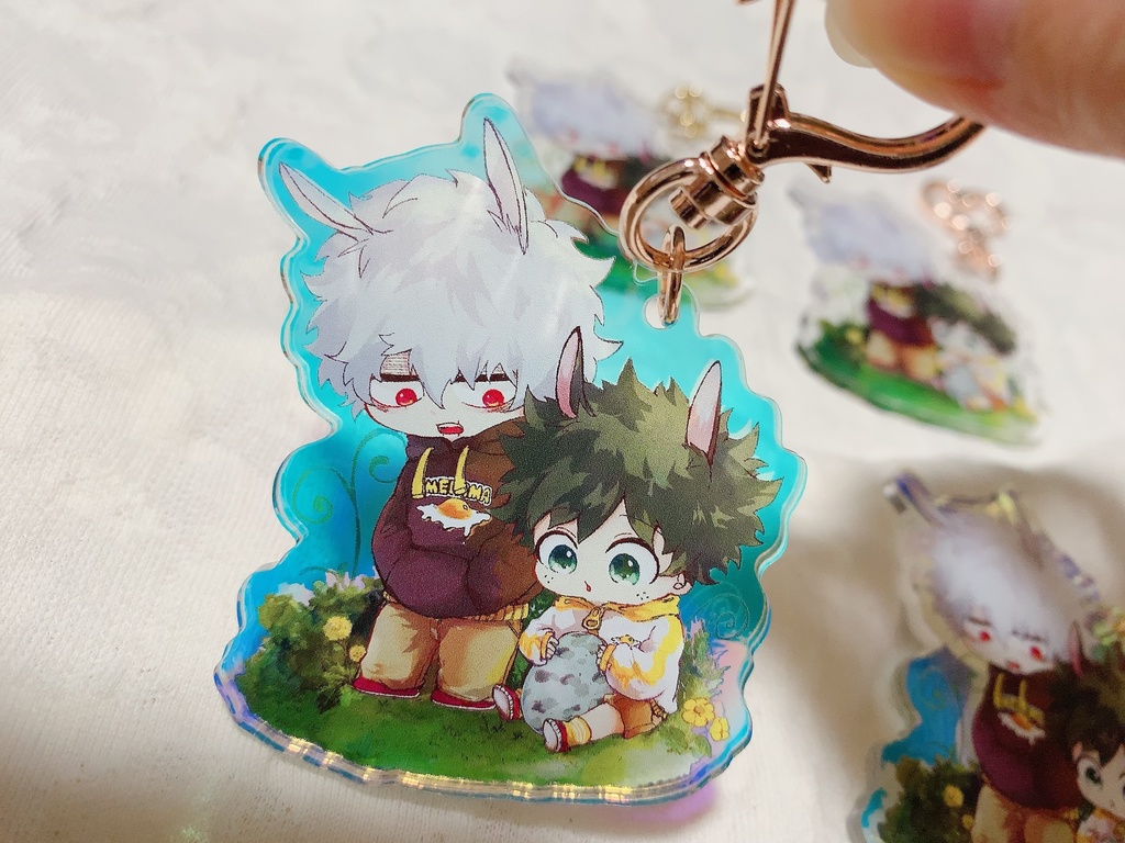 死出アクリルキーホルダー