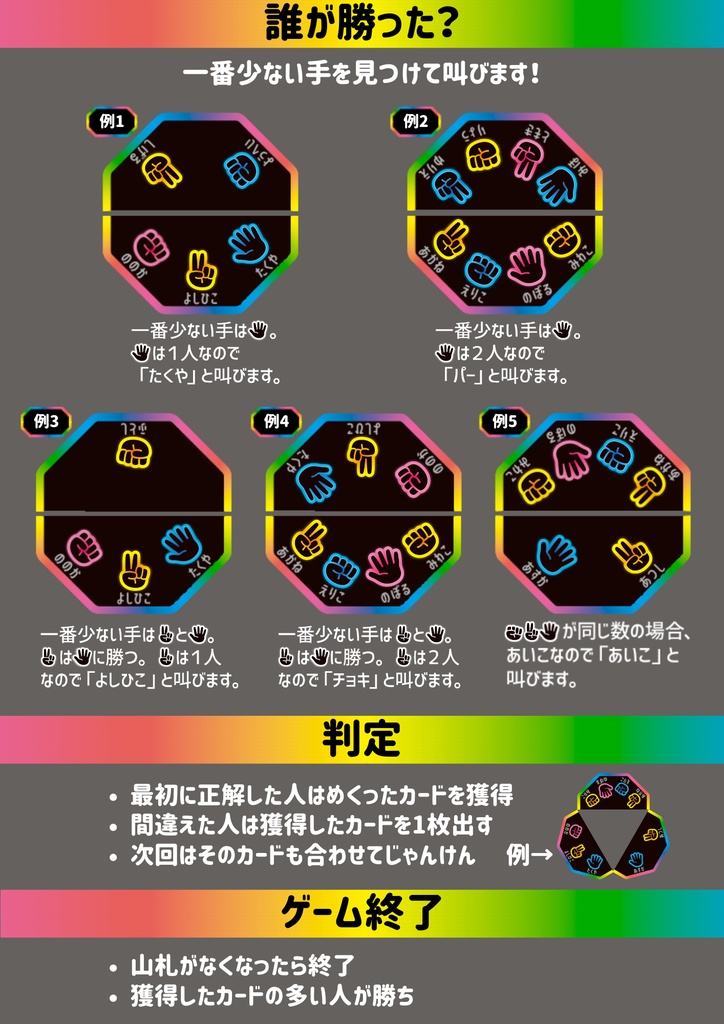 ゲーミングじゃんけん