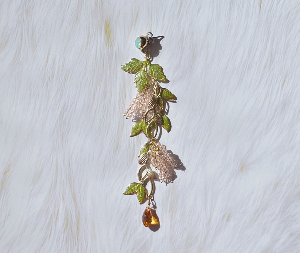 (展示)ヒプノシスマイク　白膠木簓　ピアス