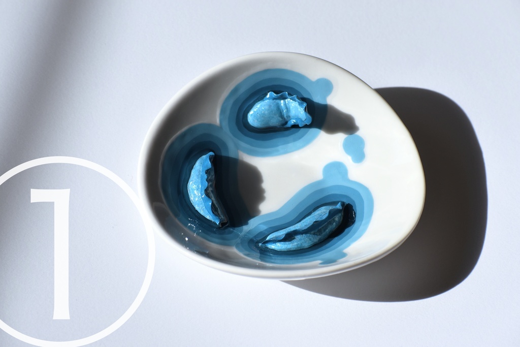 ウツボのアクセサリートレイ