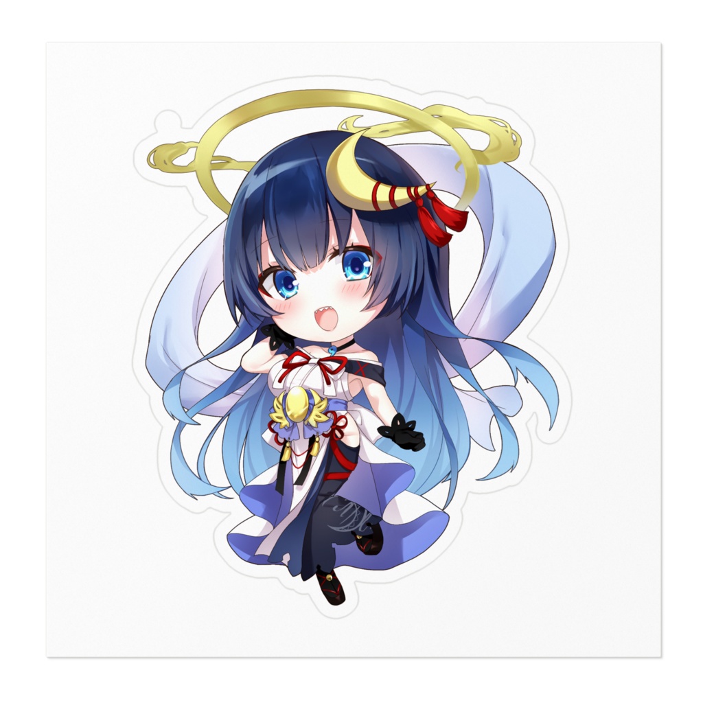 天月こよみ 1周年記念ステッカー