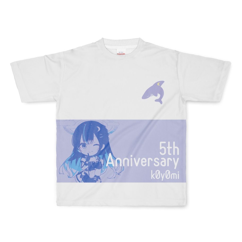 k0y0mi 5周年記念Tシャツ