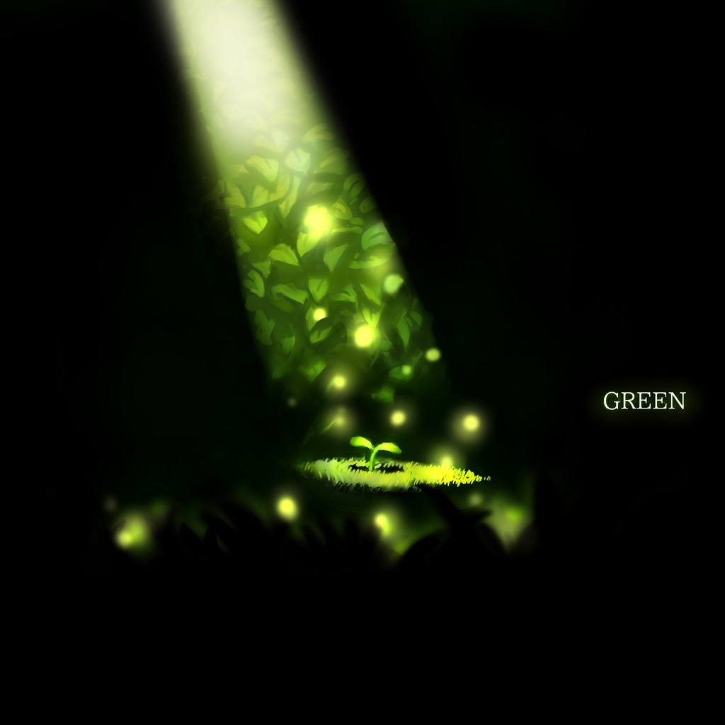 GREEN