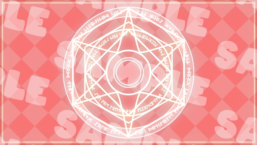 Animated Background - Magic Circles