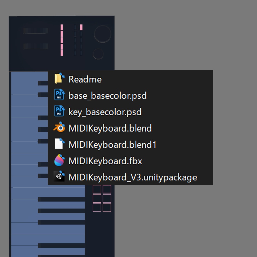 MIDIKeyboard 61鍵盤 よりどりカラーズ