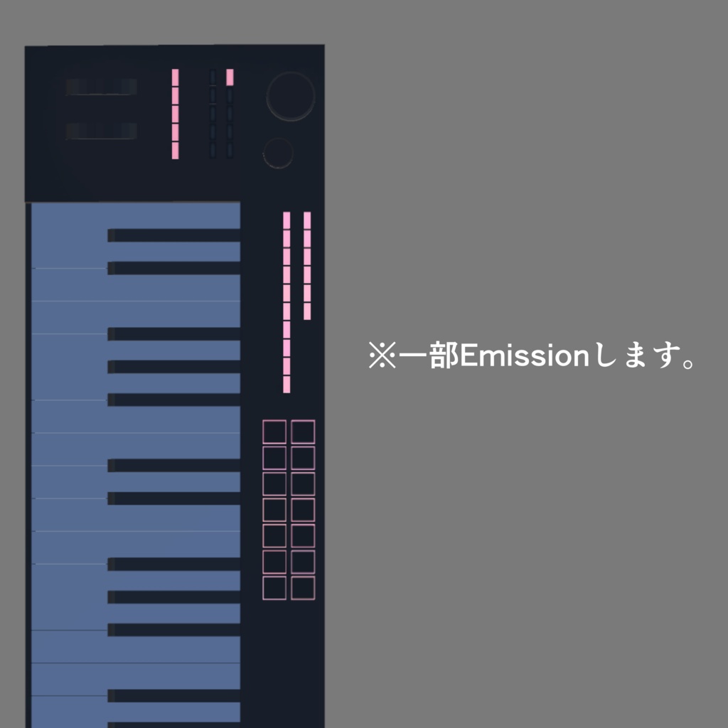 MIDIKeyboard 61鍵盤 よりどりカラーズ