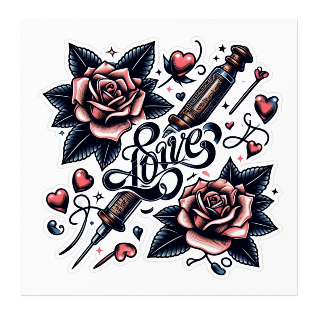 スクリプトシール【文字:LOVE】